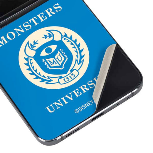 Disney Monsters University School’s Emblem Galaxy Z Flip5 5G Skin
